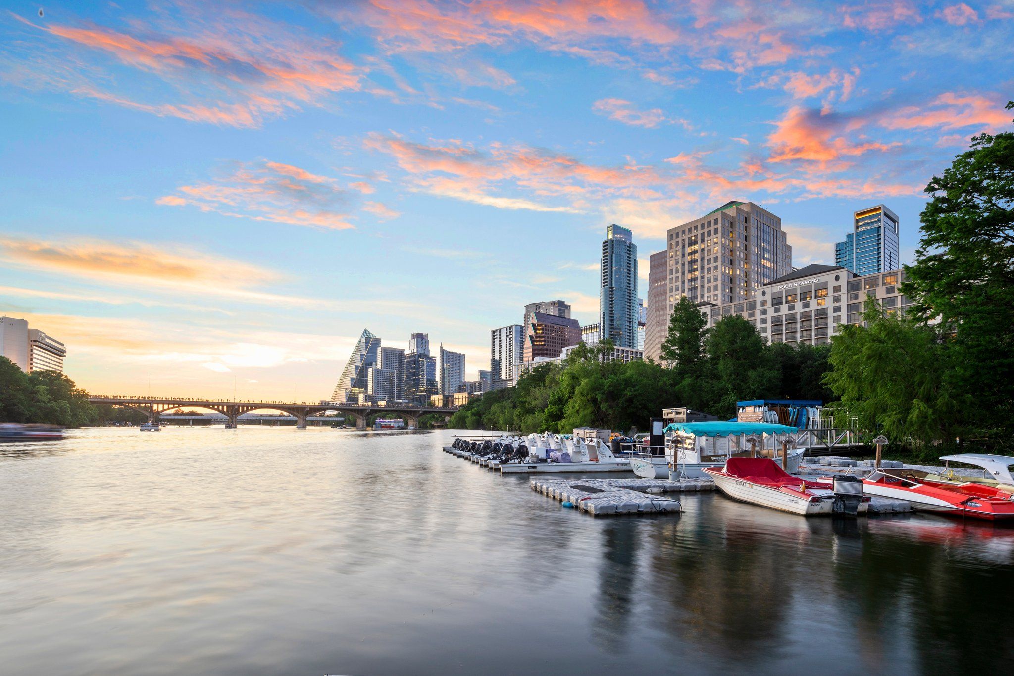 Photo of the Austin, Texas skyline.